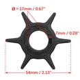 thumbnail image 2 of Unique Bargains Boat Outboard Water Pump Impeller Replacement for Honda 35 50hp, 2 of 5