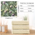 thumbnail image 3 of 6 Pieces of Kitchen Towels 11x11Inch Kitchen Dish Cloths Kitchen Dish Towels Reuseable Cleaning Cloths Colored Plum, 3 of 9
