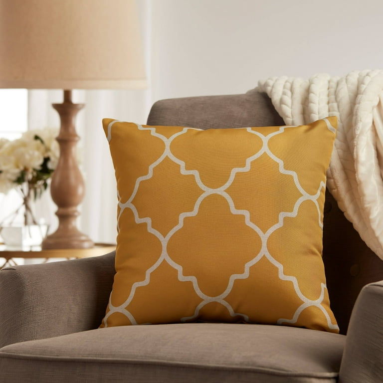 Mainstays fretwork decorative pillow hotsell