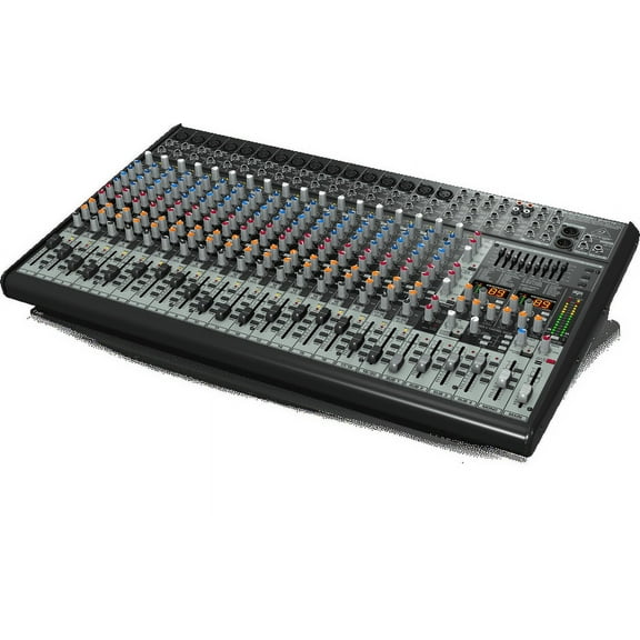 Behringer Eurodesk SX2442FX 24-Input 4-Bus Mixer w/ XENYX Mic Preamplifiers, British EQs & Dual Multi-FX Processor