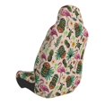 thumbnail image 2 of Balery Tropical Mask Flamingo Funda de Asiento para Auto con Diseño - Cubierta Frontal Suave y Transpirable con Protector Antideslizante- 1 Unidad, 2 of 5
