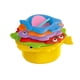 thumbnail image 5 of Juguete de baño Vasos apilables Habilidades motoras para niños pequeños y niños Piscina educativa de colores brillantes Parque de playa Uso versátil , 6 piezas 6 piezas con forma de animal., 5 of 8