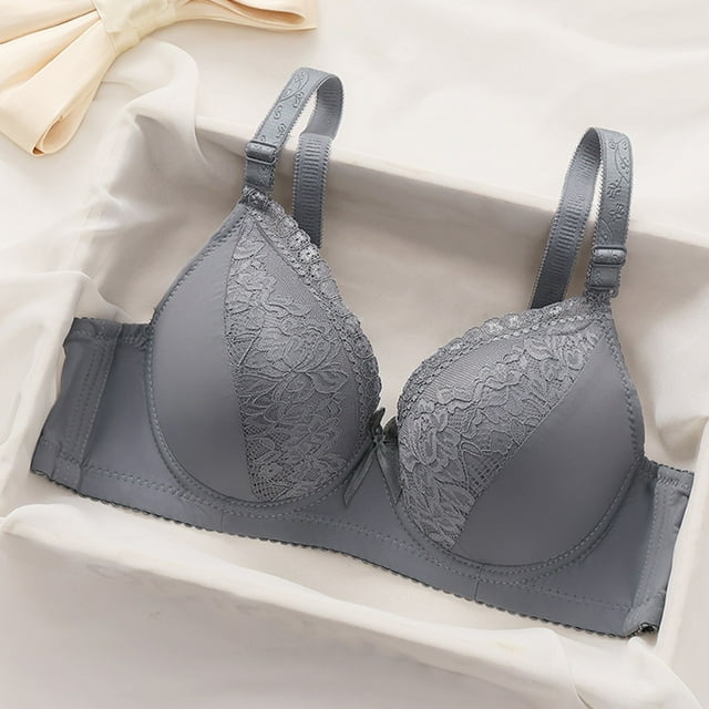HongQid Seamless T-Shirt Everyday Bra Breathable Underwire Bra for Ladies Daily Shopping Gym Work Relaxation All-Day Fit