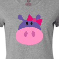 thumbnail image 4 of Inktastic Girl Hippo Women's T-Shirt, 4 of 5