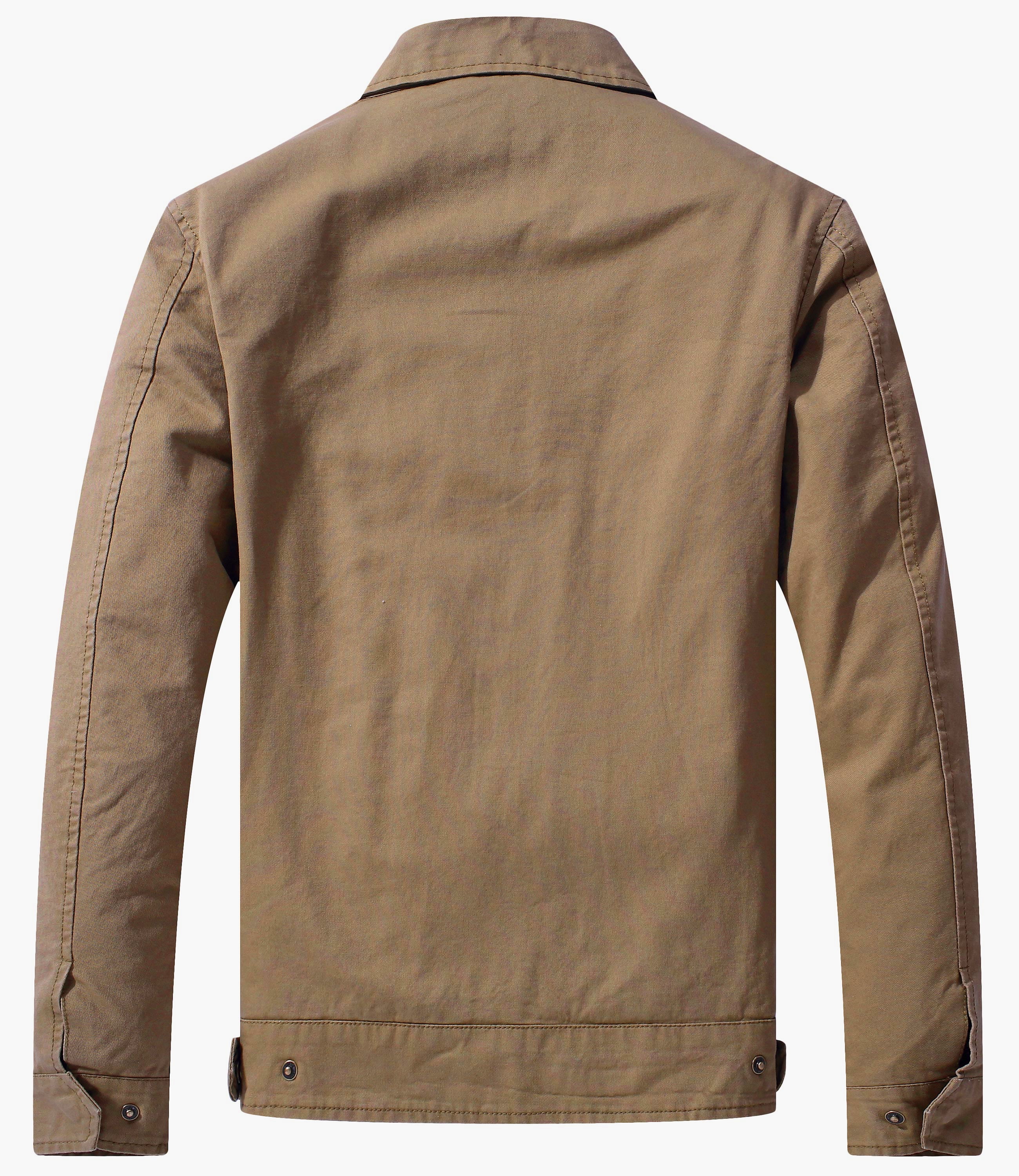 WenVen Men s Big and Tall Spring Cotton Jacket Bahrain Ubuy