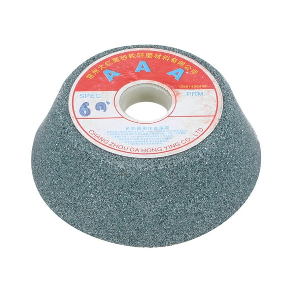 Uxcell 4-Inch Flaring Cup Grinding Wheel 60 Grits Green Silicon Carbide Surface Grinding Abrasive Wheel Ceramic Tool
