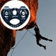 thumbnail image 4 of Carro de escalada Cola Premium Tandem Polea doble 25KN Negro, 4 of 8