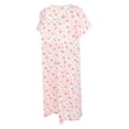 thumbnail image 4 of JEFFRICO Womens Nightgowns Sleepwear Soft Pajama Dress Nightshirts Plus Size, 4 of 5