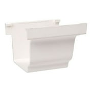 Repla K 5 In. Vinyl White Gutter Connector AW105K