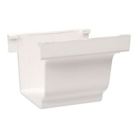 Repla K 5 In. Vinyl White Gutter Connector AW105K