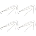 thumbnail image 4 of Hanging Chain, Decorative Hanging Chains, Multifunctional Stainless Steel With Hooks Sturdy For Planters Lanterns, 4 of 8