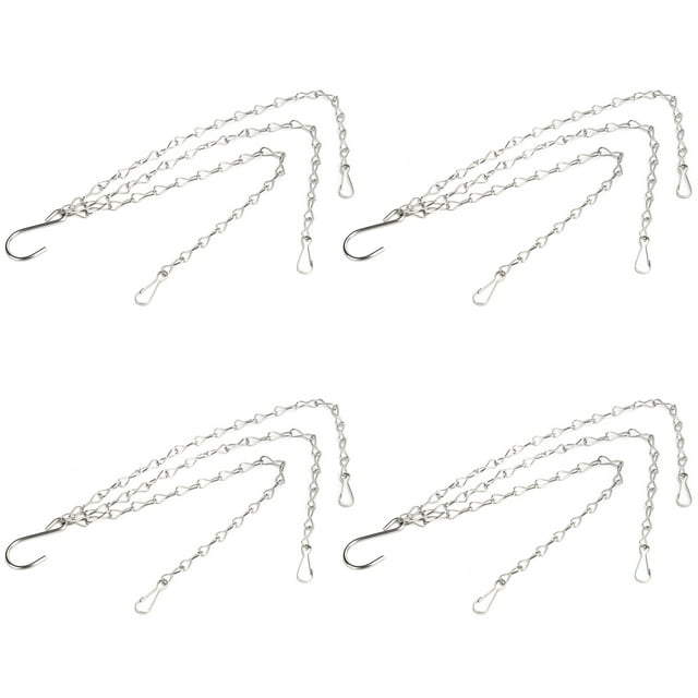 Hanging Basket Chains,4Pcs Hanging Chain with Hanging Chainwith Hooks Hanging Chain Tried and Trusted