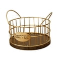 thumbnail image 2 of Luzkey Coffee Pod Holder Coffee Pod Storage Basket Pod Dispenser for Kitchen Bar Desktop Sturdy Accessory Rustic Multipurpose Wooden Base 17cmx12.5cm, 2 of 8