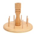 thumbnail image 2 of Soporte Para Hilo, Soporte Para Hilo De Madera, Madera De Haya, Peso Ligero Conveniente Para Bordar, 2 of 7