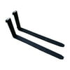 Titan Attachments 36" Pallet Fork Blades, 4,000 LB Load Capacity, Class II Forklift Blades