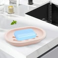 thumbnail image 4 of 2 Pack Bathroom Soap Saver Case Box Container, Soap Holder/Tray, Soap Dish for Shower, Stop Mushy Soap (Pink), 4 of 9