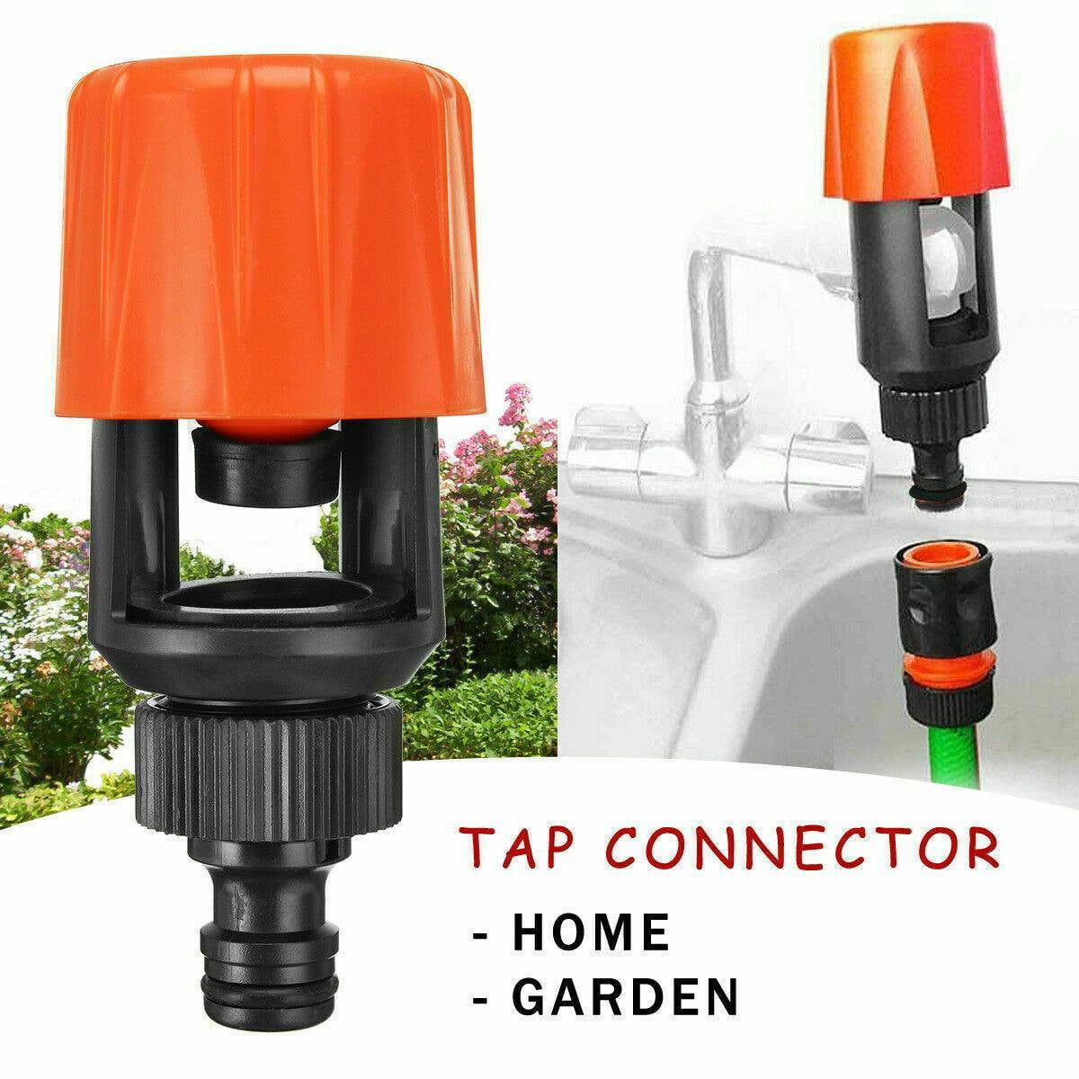 Universal Tap Connector Adapter Mixer Kitchen Garden Hose Pipe Household