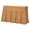Brown, variant on Pemberly Row Contemporary Bohemian Honey Scallop Rattan Console Table