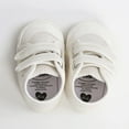 thumbnail image 5 of Baby Boys Girl Lace Up Leather Sneakers Soft Rubber Sole Infant Moccasins Newborn Oxford Loafers Rubber Sole Anti-Slip Toddler Wedding Uniform Dress Shoes 0-18 Months, 5 of 7