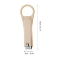 thumbnail image 4 of Unique Bargains 1 Pc Hangable Nail Clipper for Women for Men Coffee Color, 4 of 6