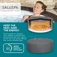 thumbnail image 5 of Open Box Bestway SaluSpa St Moritz AirJet Hot Tub w/ EnergySense Cover, Brown, 5 of 13