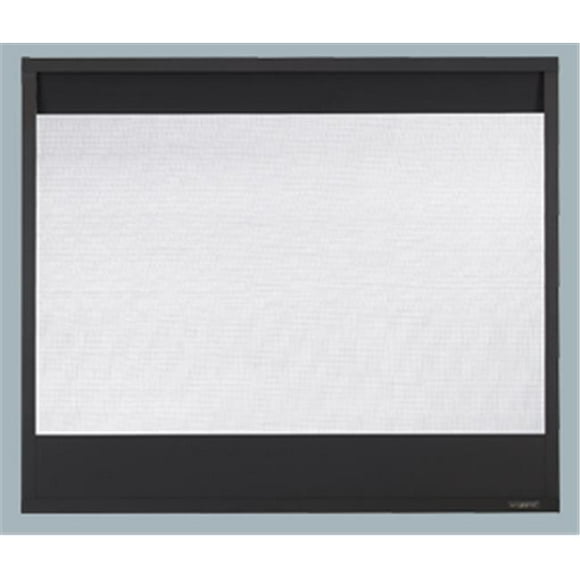 36 in. Decorative Mesh Inside Fit Front, Black