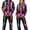 04 Black & Multicolor, variant on Adult Men's Skeleton Halloween Costume Unisex Skeleton Jumpsuit Pajamas Onesie Cozy One Piece Cosplay Party 2026