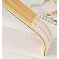 thumbnail image 4 of Perchas de madera con rayas antideslizantes (paquete de 10), 4 of 5