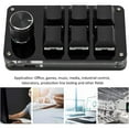 thumbnail image 4 of Mechanical Multifunctional Gaming Keyboard Home Portable USB Driver Free Mini Keypad Programmable Key Board Desktop PC Laptop Black, 4 of 9