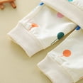 thumbnail image 4 of Gerichy Toddler Baby Boy Clothes Fall Winter Outfit, Toddler Kids Baby Girls Boys Sports Wear Colorful Balloons Sweatshirt Tops + Pants 2PCS Tracksuit Outfits Clothes Set, 4 of 7