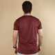 thumbnail image 3 of Playera Deportiva Para Hombre Manga Corta Tipo Dry Fit Rojo Vino, 3 of 4