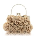 thumbnail image 1 of Bolso de mano de noche JAMBHALA Dressy Floral Satin para mujer, 1 of 6