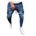 thumbnail image 1 of Pantalones Deportivos Casuales Para Hombre Strech Jeans, 1 of 8