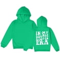thumbnail image 3 of Ymyiu Girls' Hoodies Girls Hoodies Basic Pullover Hooded Sweatshirts Casual Outfits Fall Winter Clothes Size 6-7 Years(Green, 6-7 Years), 3 of 3