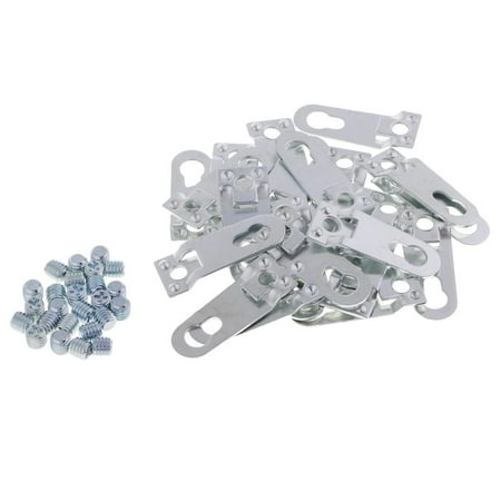 

25 Pcs Picture Hanger Zacken Hanger With Screws Picture Hanger en Frames Keilrahmen Bilderrahmen Wechselrahmen