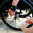thumbnail image 4 of WEUVEB 10Pcs Wheelchair Parts Replacements for Users Needing Frequent Transport 3.2x2.7x2.2in, 4 of 8