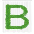 thumbnail image 3 of Ambesonne Letter B Shower Curtain, Boys Capital Eco, 69"Wx84"L,, 3 of 3