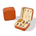 thumbnail image 1 of Caja de joyería portátil simple, mini caja de almacenamiento de joyas, caja de embalaje de joyería de anillo pequeño de viaje, 1 of 6