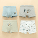 thumbnail image 3 of Calzoncillos tipo bóxer de algodón puro para niños, de cintura media, ropa interior para niños, calzoncillos cómodos y transpirables, 3 of 5