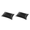 thumbnail image 1 of Wweixi 2pieces Eco-friendly And Easy-care Pillowcases For Bedtime Routine Soft black 2Set, 1 of 6