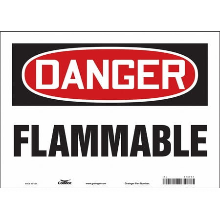 

Condor Safety Sign 10 inx14 in Vinyl 478F51 478F51 ZO-G5882867