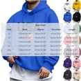 thumbnail image 3 of Hvogkswy Drawstring Hooded Sweatshirt for Men USA Graphic Long Sleeve Pullover Hoodies Fashion Fall Oversized Sweatshirts with Kangaroo Pocket, 3 of 6
