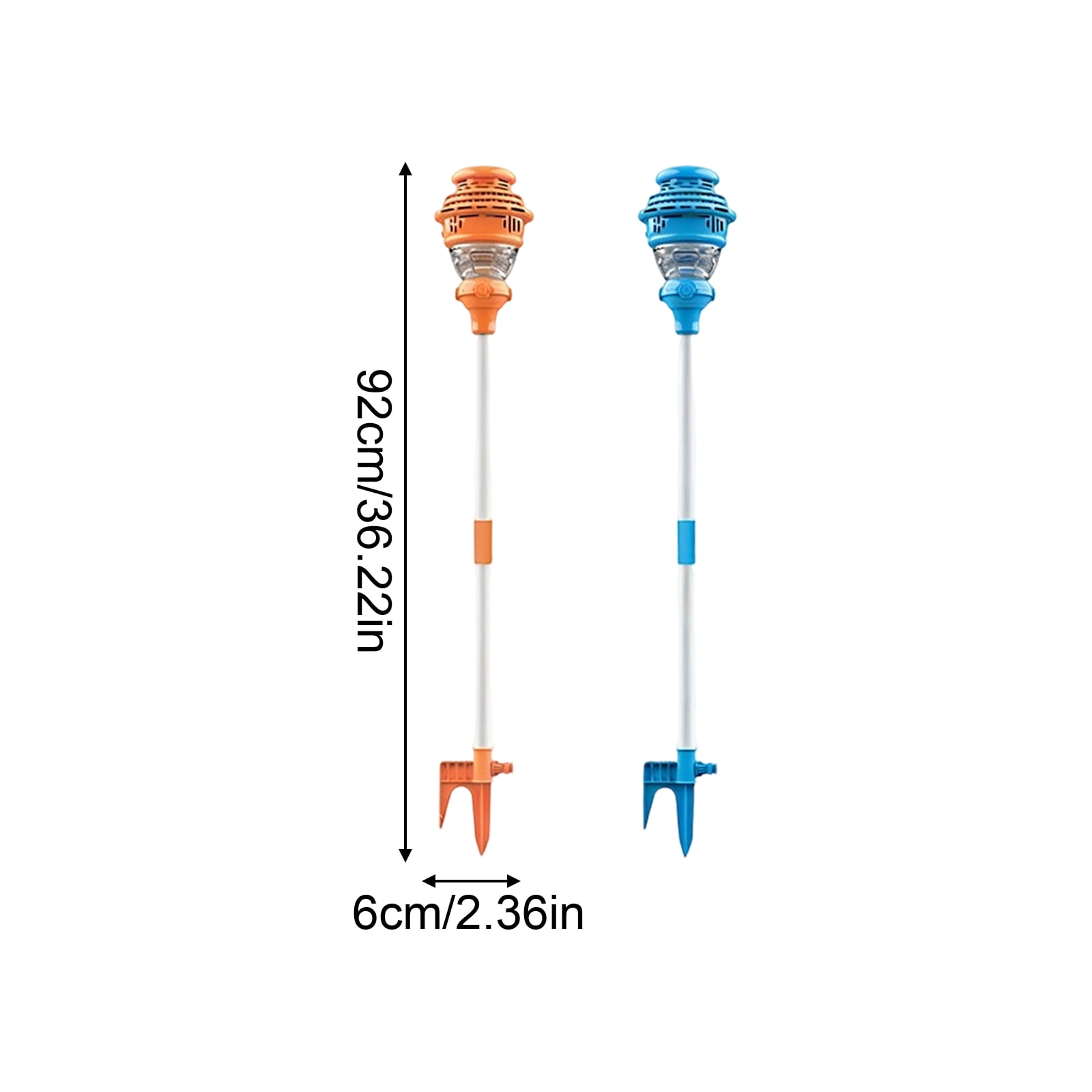 Bubble Sprinkler Machine, Outdoor Bubble Blower and Water Spray 2 in 1 Wand with Street Lamp Design, Plastic Bubble Maker for Garden Party Event (Random Color)