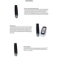 thumbnail image 4 of Inteprter Auriculares de 2 piezas Auriculares deportivos en la oreja Auriculares inalámbricos compatibles con Bluetooth V5.0 Auriculares para Cerraduras de hardware zehn, 4 of 6