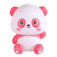 thumbnail image 1 of Lámpara de noche para niños, lámpara para dormir para niños, decoración del dormitorio, sueño del bebé rosa blanco, 1 of 9