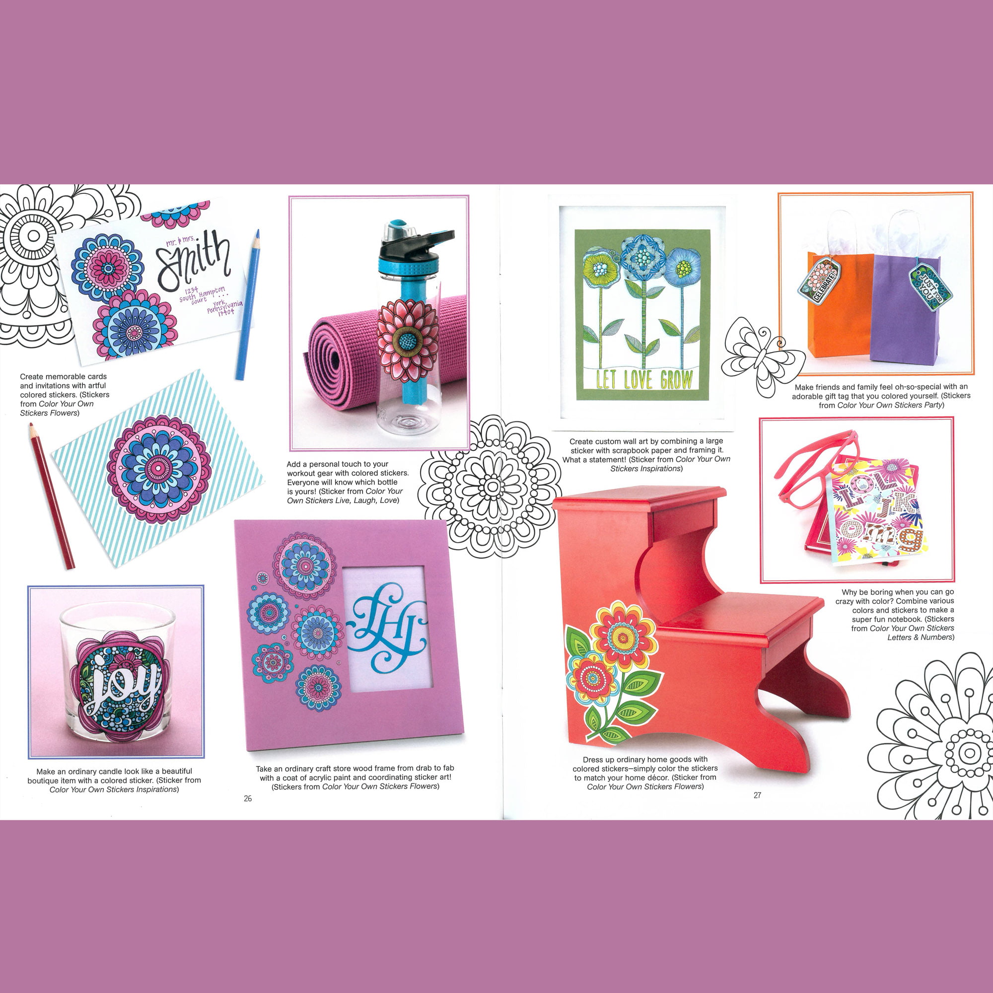 Sticker Books, 5 x7 – Craft N Color