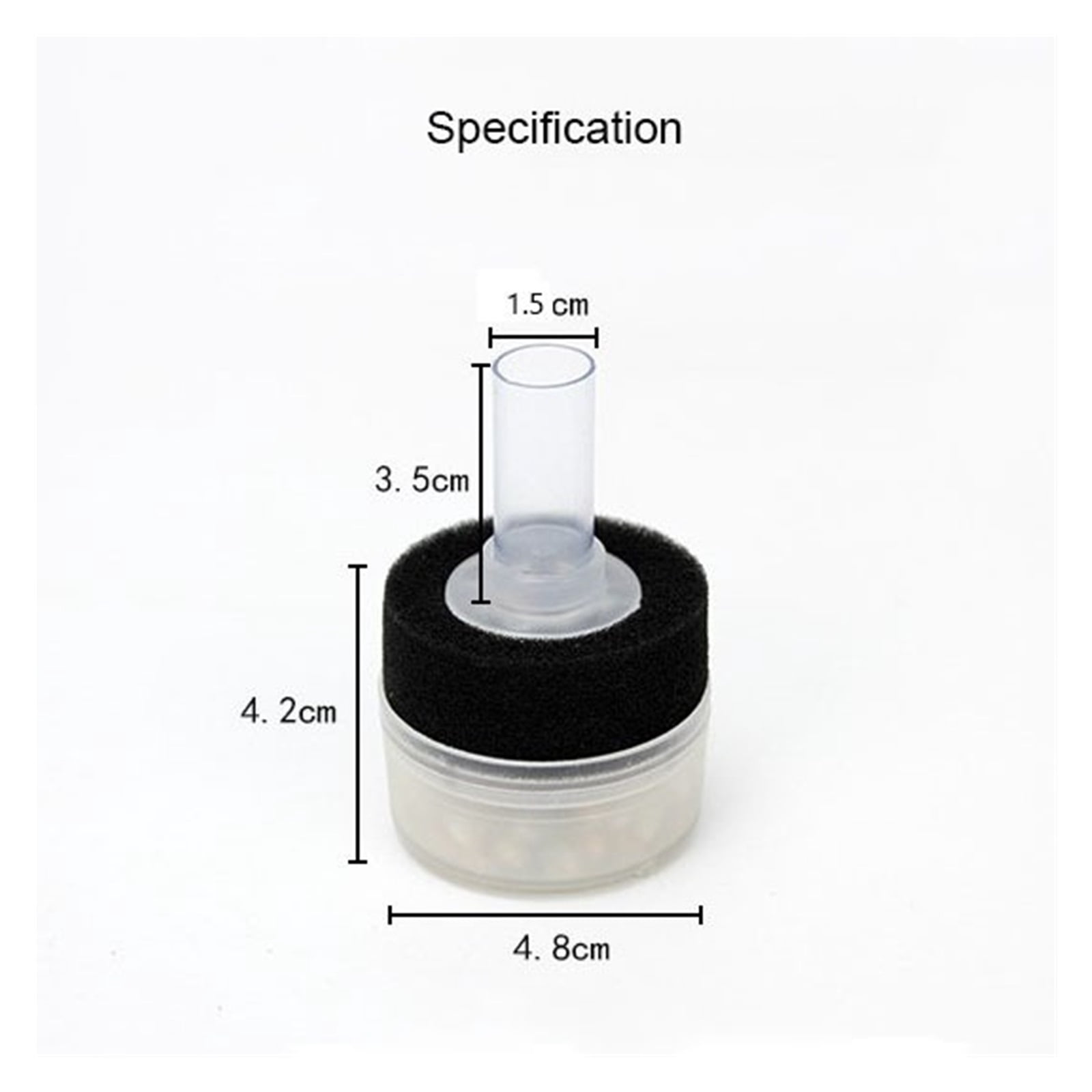 Small Aquarium Filter Fish Tank Shrimp Pond Air Pump Biochemical Sponge Filter Bio Sponges Filter