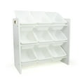thumbnail image 4 of Humble Crew Cambridge Toy Storage Organizer with 9 Plastic Storage Bins, White, 4 of 7