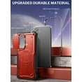 thumbnail image 2 of ExoGuard For Samsung Galaxy S24 Case, Phone Case with Screen Protector and Kickstand (Red), 2 of 6