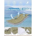 thumbnail image 4 of Ekouaer Mens Swim Trunks 7 Inch Quick Dry Board Shorts Swimwear Bathing Suits with Mesh Liner 2 in 1 Surf Swimming Short with Pockets, 4 of 6